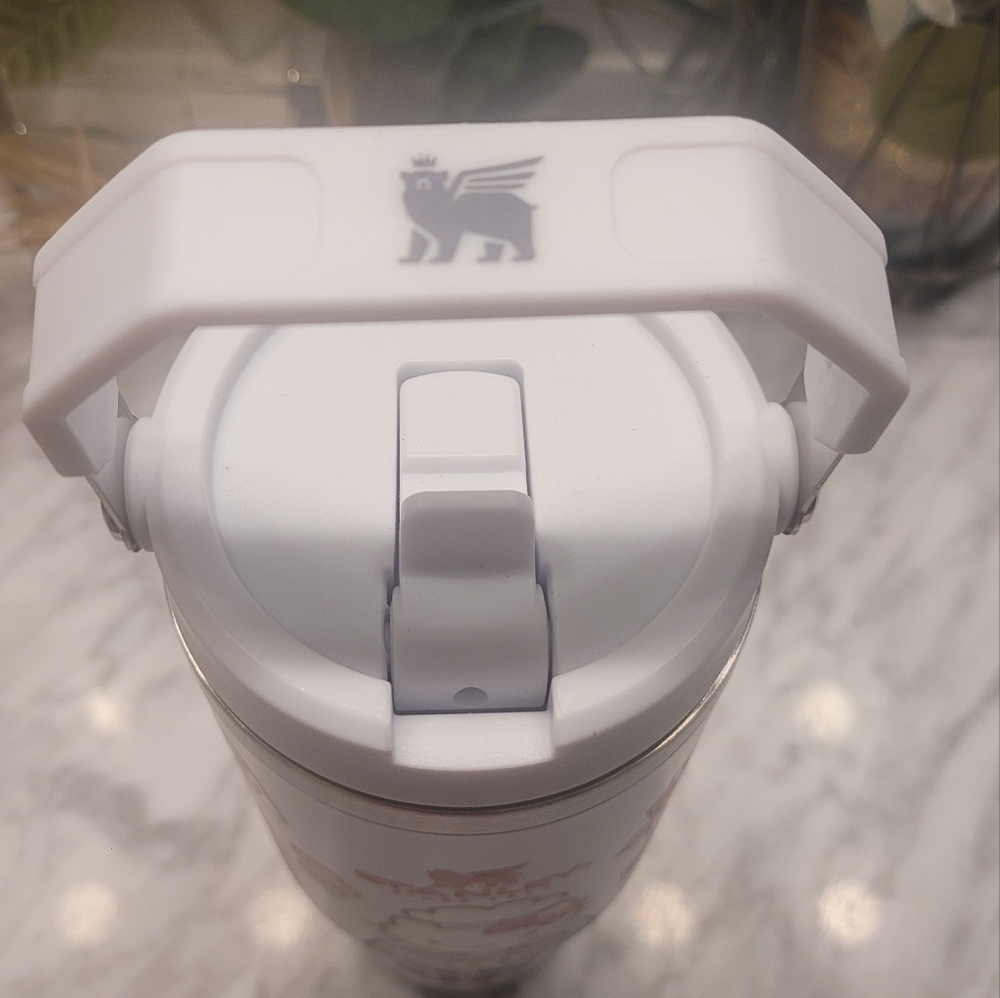 Stanley IceFlow Flip Straw 30oz Hello Kitty White Travel Tumbler With Flip Straw - Picture 3 of 10